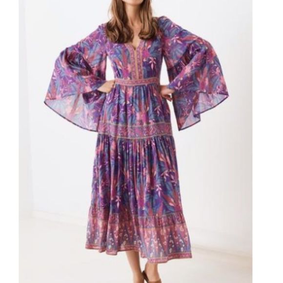 NWOT Spell & The Gypsy Bianca Maxi Gown - Picture 3 of 7